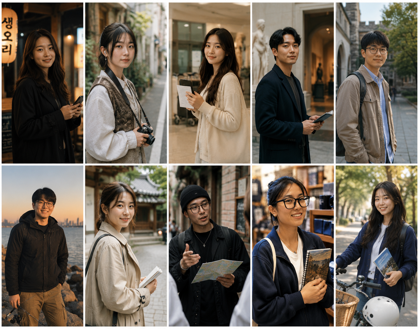 GoLocalWay 经验展示海报。